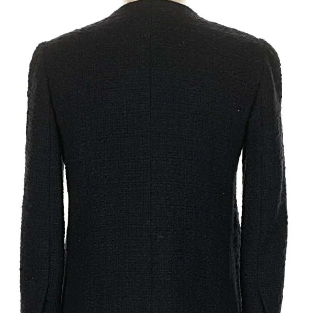 Vince Elegant Black Textured Jacket - Picture 3 of 6